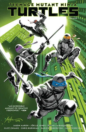 Portada de TMNT Return to New York de Jason Aaron